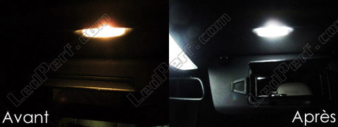 LED meikkipeilit - aurinkosuoja Mercedes E-sarja (W212)