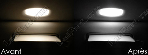 LED meikkipeilit - aurinkosuoja Mercedes A-sarja (W169)