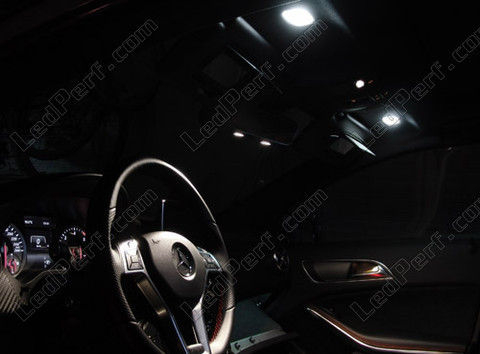 LED meikkipeilit - aurinkosuoja Mercedes B-sarja (W246)
