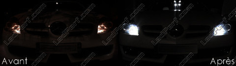 LED parkkivalot xenon valkoinen Mercedes SLK R171