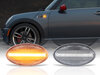 Dynaamiset LED-sivuvilkut Mini Cabriolet II (R52) varten