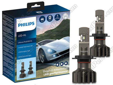 Philips LED-polttimosarja Mini Cooper II (R50 / R53) -mallille - Ultinon Pro9100 +350%