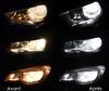 LED Ajovalot Mitsubishi Pajero IV ennen ja jälkeen