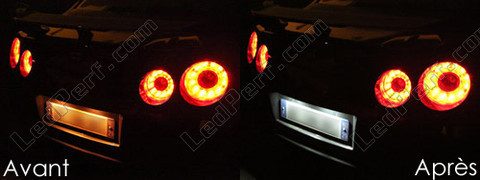 LED rekisterikilpi Nissan GTR R35