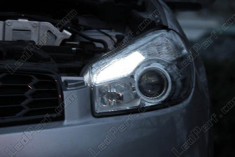 LED parkkivalot xenon valkoinen Nissan Qashqai