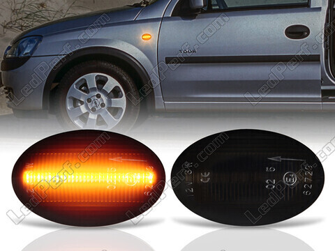 Dynaamiset LED-sivuvilkut Opel Astra F varten