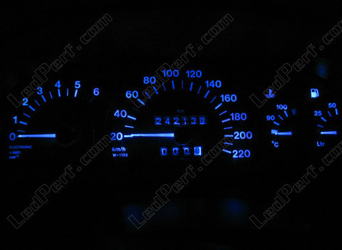 LED mittari sininen Opel Astra F