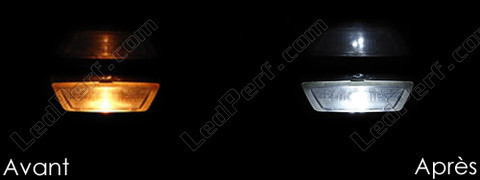 LED rekisterikilpi Opel Astra G