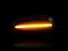 Dynaamisten LED-sivuvilkutjen maksimaalinen valaistus Opel Astra G