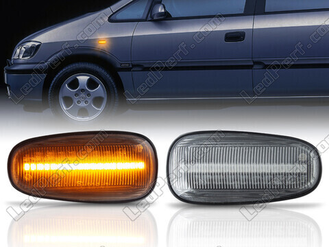 Dynaamiset LED-sivuvilkut Opel Astra G varten