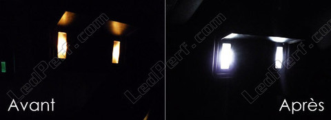 LED meikkipeilit aurinkosuoja Opel Astra H