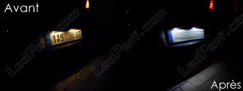LED rekisterikilpi Opel Astra H