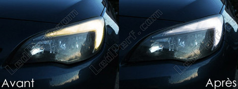 LED-parkkivalot/Päiväajovalot päiväajovalot Opel Astra J