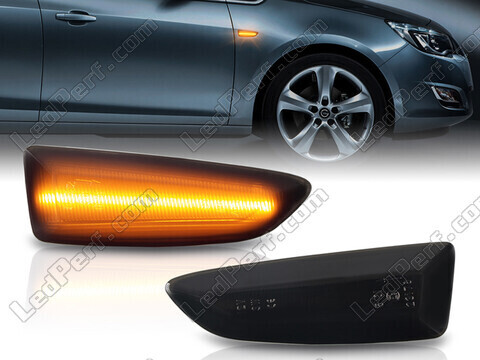 Dynaamiset LED-sivuvilkut Opel Astra J varten