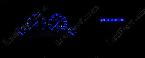 LED kojelauta sininen Opel Corsa B