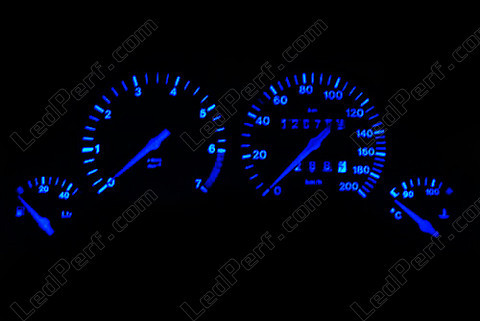 LED mittari sininen Opel Corsa B