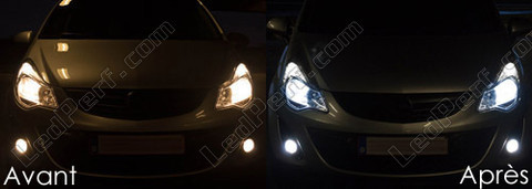 LED Ajovalot Opel Corsa D