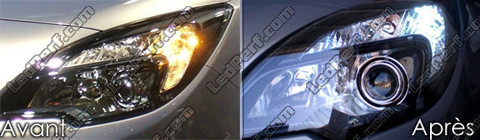 LED päiväajovalot - päiväajovalot Opel Meriva B