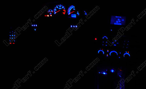 LED kojelauta sininen Opel Vectra C