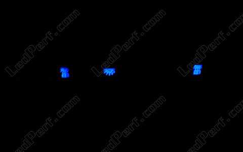 LED painikkeet kattovalaisin sininen Opel Vectra C
