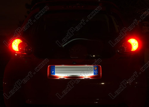 LED rekisterikilpi Peugeot 107
