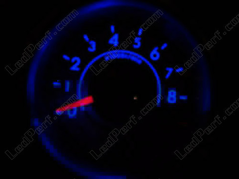 LED kierroslukumittari sininen Peugeot 107