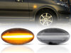 Dynaamiset LED-sivuvilkut Peugeot 206 varten