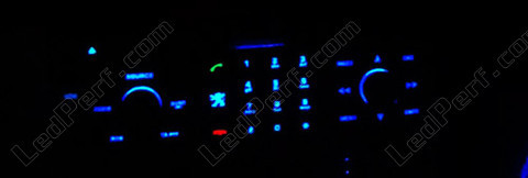 LED sininen autoradio RT3 Peugeot 206 (>10/2002) Multiplexee
