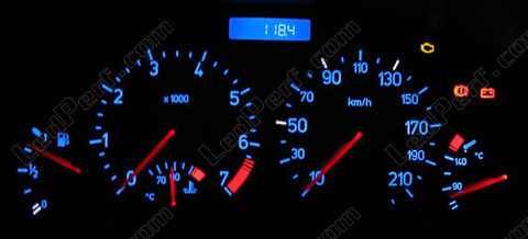 LED sininen mittari Peugeot 206 (>10/2002) Multiplexee