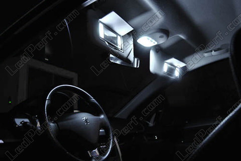 LED ohjaamo Peugeot 207