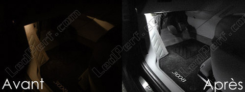 LED-lattia jalkatila Peugeot 3008
