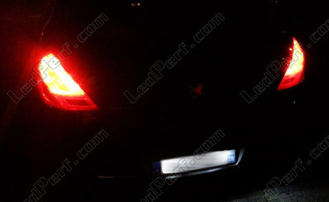 LED rekisterikilpi Peugeot 308 Rcz