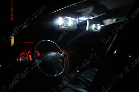 LED ohjaamo Peugeot 407