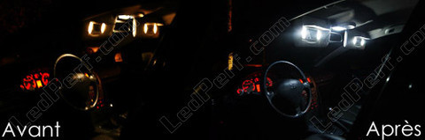 LED ohjaamo Peugeot 407