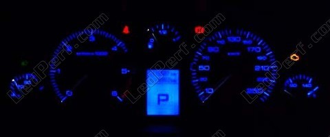 LED mittari sininen Peugeot 407
