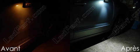 LED ulkotaustapeili Peugeot 5008