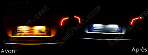 LED rekisterikilpi Peugeot 508