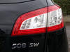 LED kromatut suuntavilkut takavaloa varten Peugeot 508