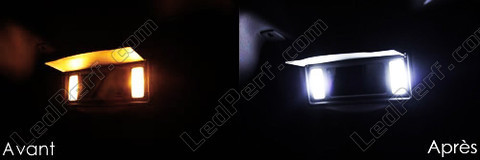 LED meikkipeilit aurinkosuoja Peugeot 607