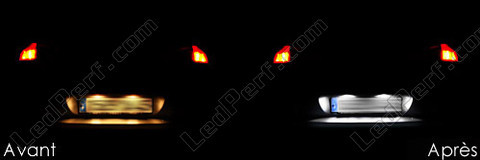 LED rekisterikilpi Peugeot 607