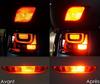 LED takasumuvalo Porsche Boxster (986) ennen ja jälkeen