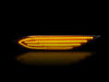 Dynaamisten LED-sivuvilkutjen maksimaalinen valaistus Porsche Cayenne II (958)