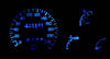 LED mittari sininen Renault Clio 1 Veglia