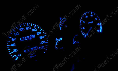 LED mittari sininen Renault Clio 1 Veglia