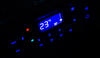 LED auton ilmastointi sininen Renault Clio 2 vaihe 2