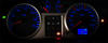LED mittari sininen Renault Clio 2 vaihe 2