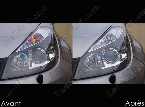 LED etusuuntavilkut Renault Clio 3 Tuning