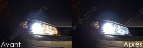 LED parkkivalot xenon valkoinen Renault Laguna 2 vaihe 2