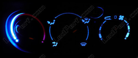 LED konsoli ilmanvaihto sininen Renault Megane 1 phase 2