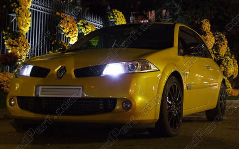 LED parkkivalot xenon valkoinen Renault Megane 2 R26